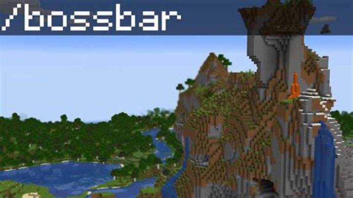 How to make a bossbar in minecraft 1.14