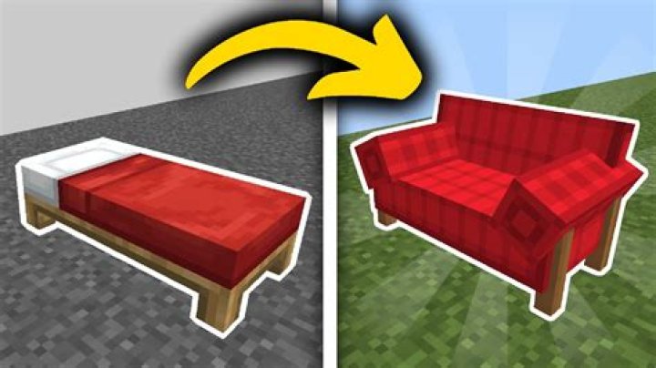 How to make a couch in minecraft mrcrayfish