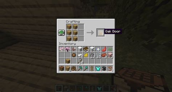 How to make a door in minecraft survival