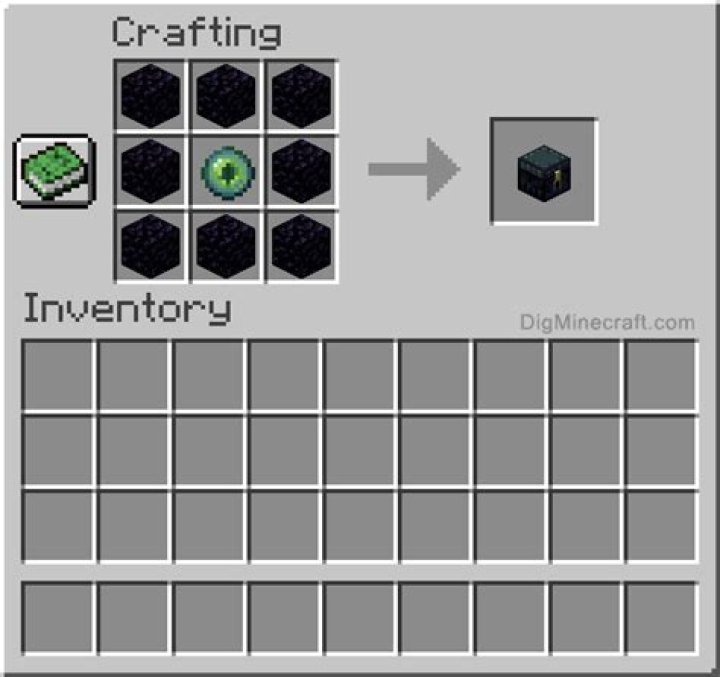 How to make a ender chest in minecraft