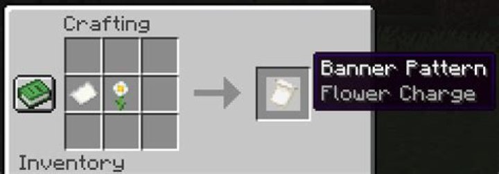 How to make a flower banner in minecraft