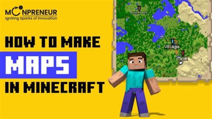 How to make a full map in minecraft