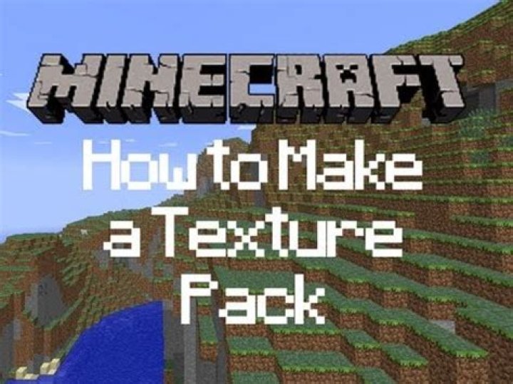How to make a minecraft texture pack mac