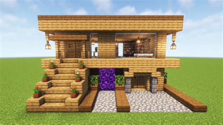 How to make a nice house in minecraft