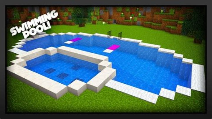 How to make a pool in minecraft pe