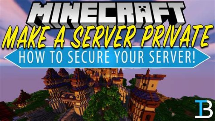 How to make a private minecraft server 1.14