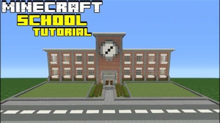 How to make a school in minecraft pe