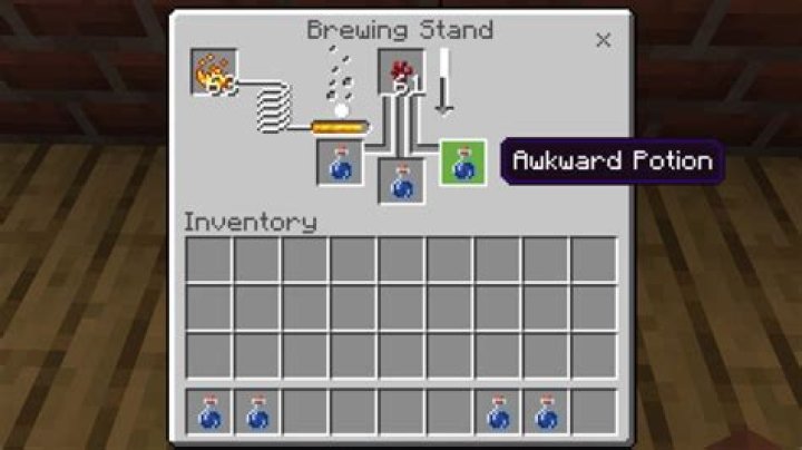 How to make a shrinking potion in minecraft