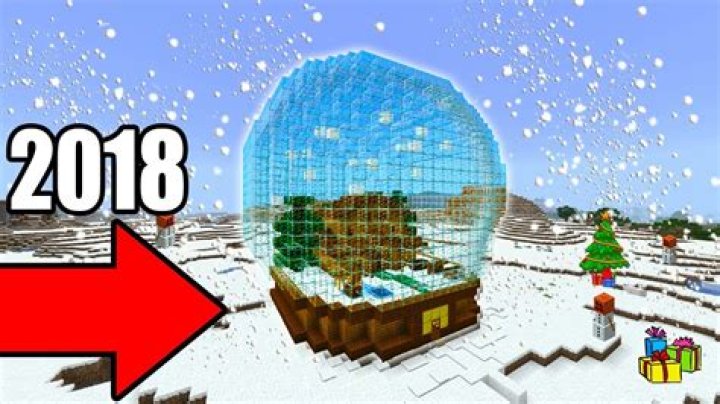 How to make a snow globe in minecraft