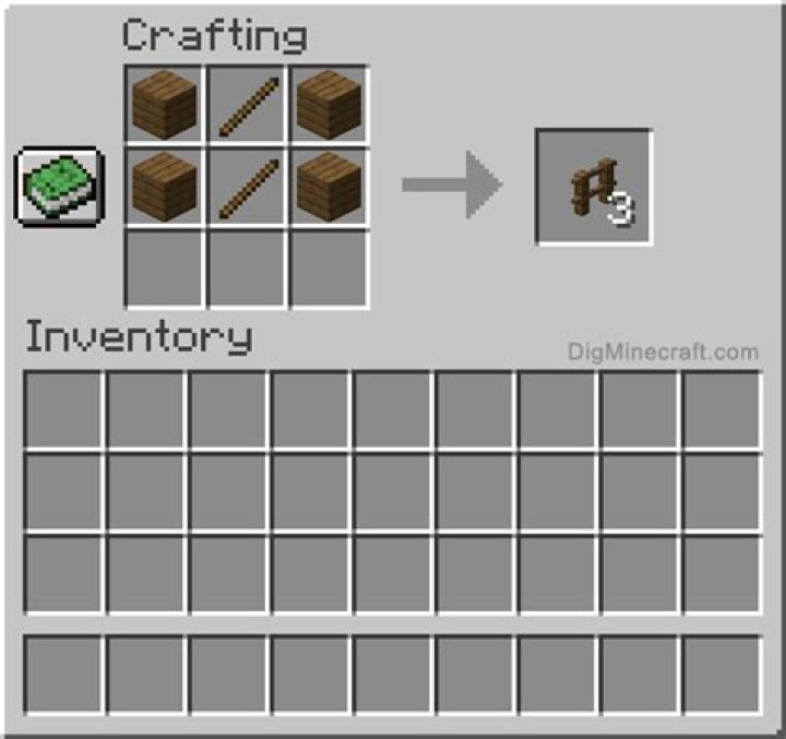 How to make a spruce fence in minecraft