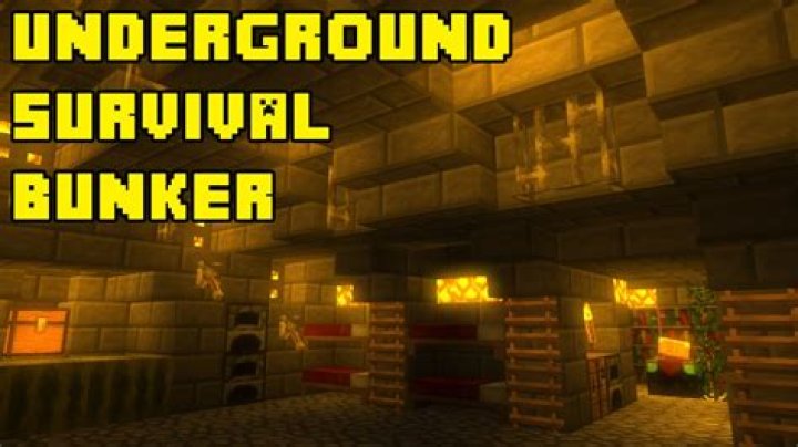 How to make a underground bunker in minecraft
