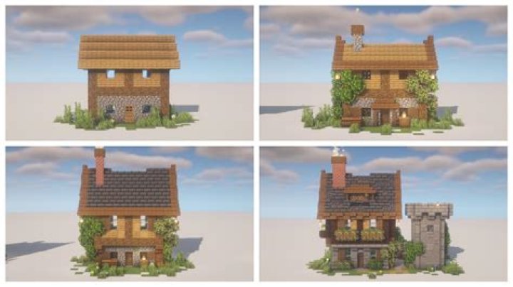 How to make a village house in minecraft