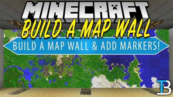 How to make a wall map in minecraft