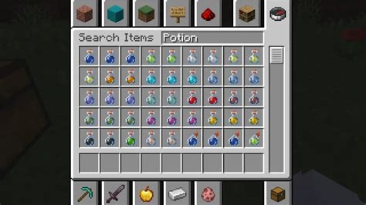 How to make all potions in minecraft 2020