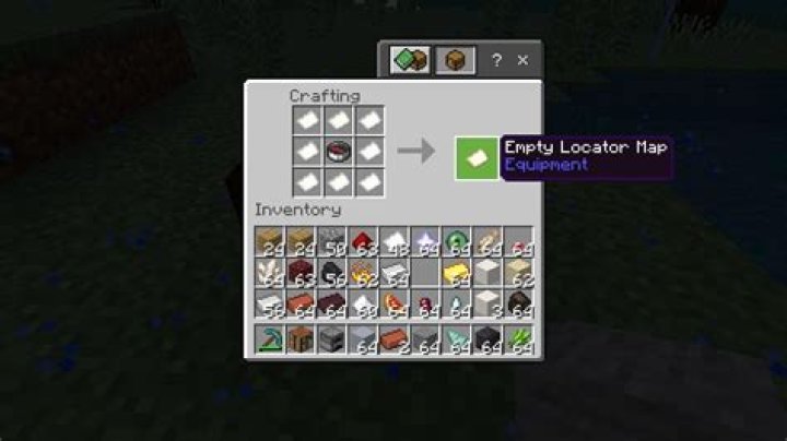 How to make an empty map in minecraft