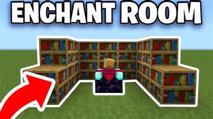 How to make an enchanting room in minecraft