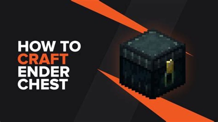 How to make an ender chest on minecraft