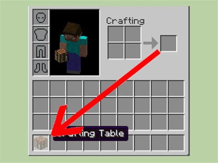 How to make crafting table in minecraft pc