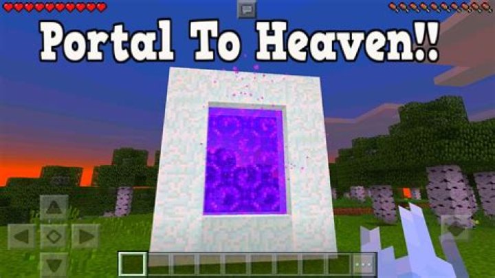 How to make different portals in minecraft pe