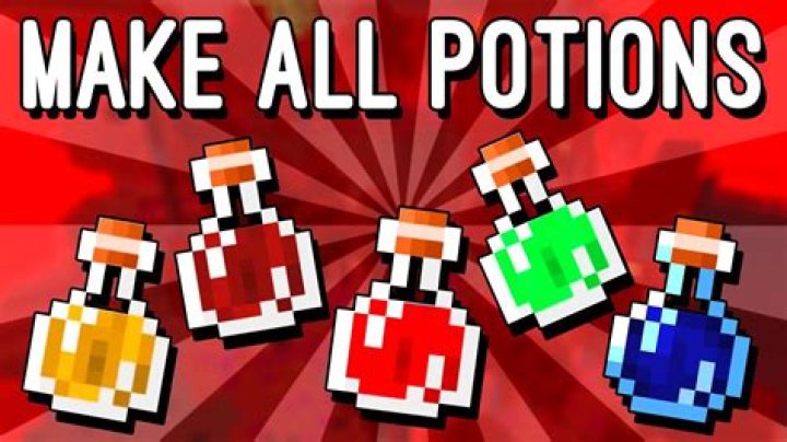How to make every potion in minecraft 2020