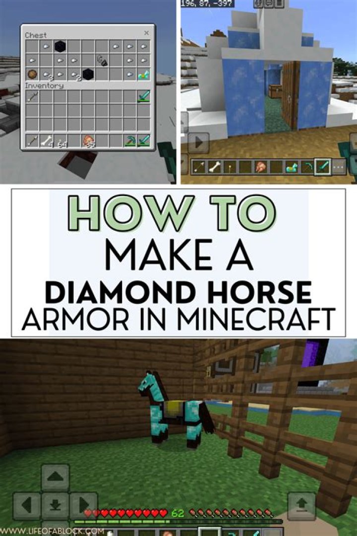 How to make horse armor in minecraft xbox