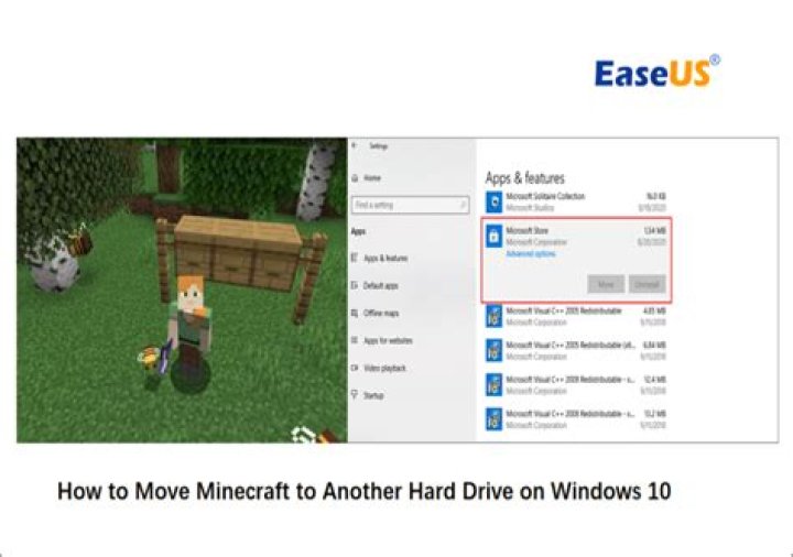 How to move minecraft to a separate harddrive