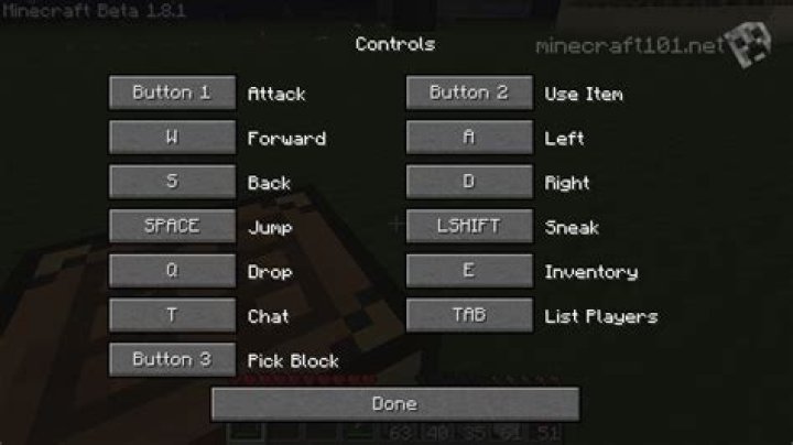 How to place blocks in minecraft with keyboard