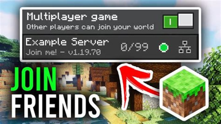 How to play a multiplayer game on minecraft