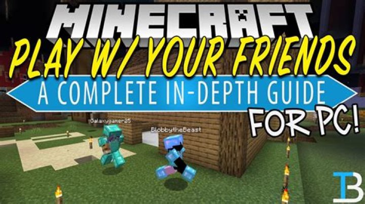 How to play with friends on minecraft pc
