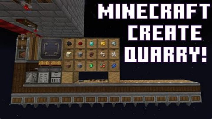 How to set up a quarry in minecraft