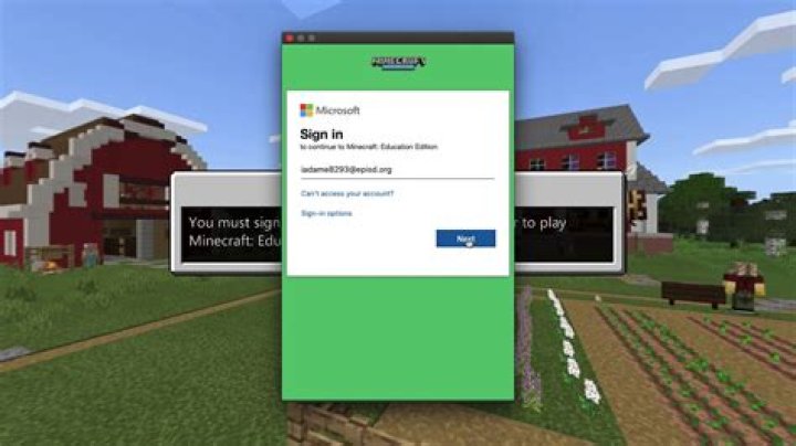 How to sign in to minecraft windows 10