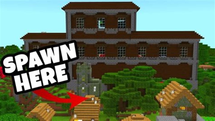 How to spawn a mansion in minecraft pe