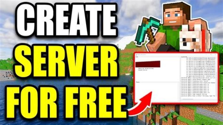 How to start a minecraft server for free