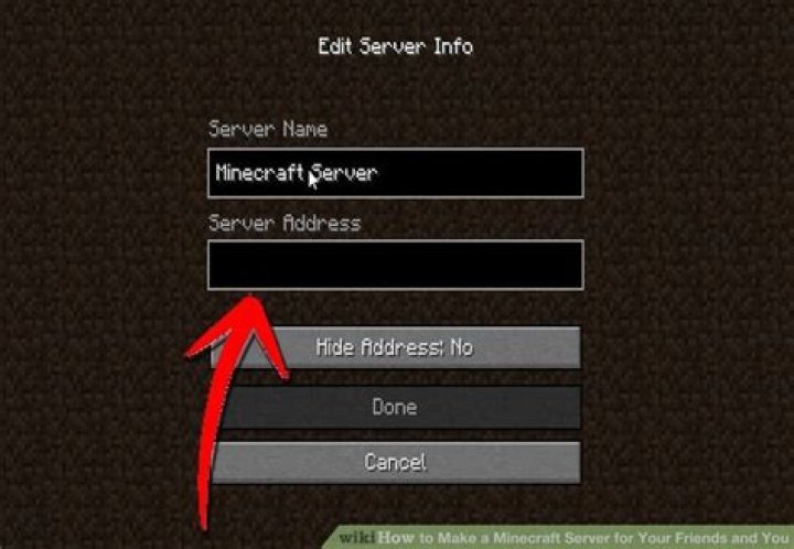 How to start a minecraft server for friends