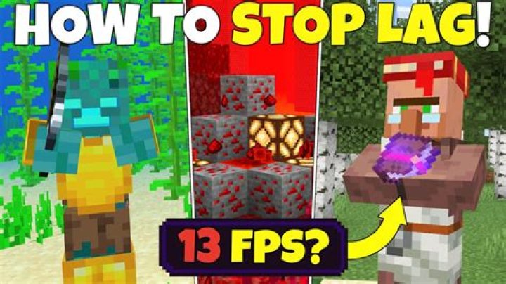 How to stop lag in minecraft with mods