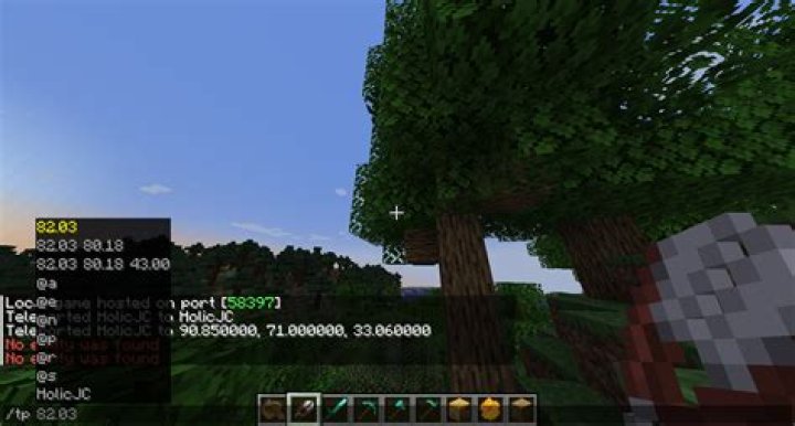How to teleport in minecraft to another player