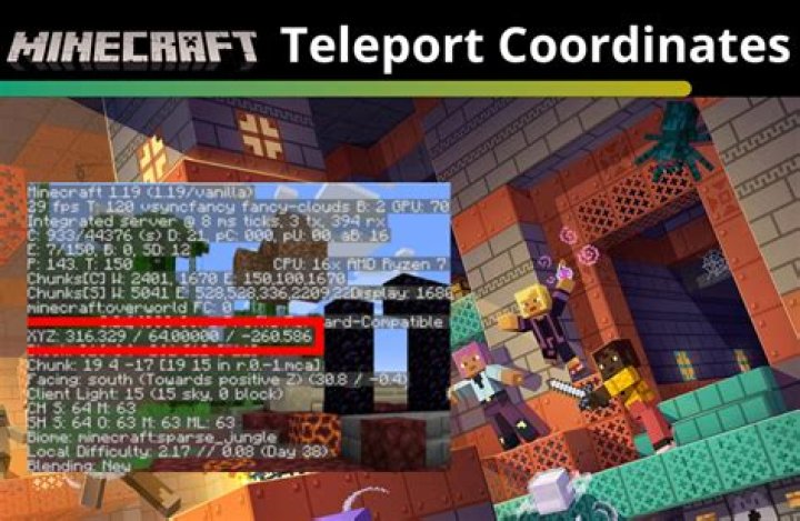 How to teleport to a specific coordinate minecraft