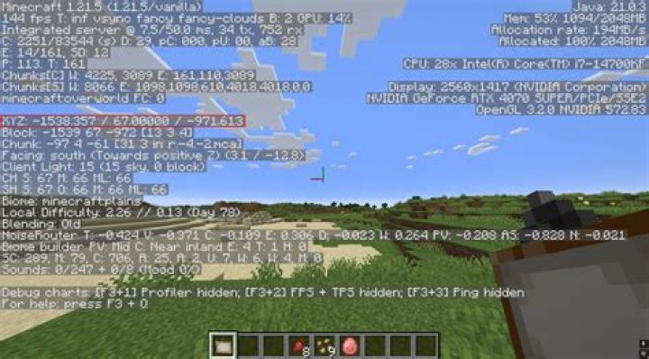 How to tp to coordinates in minecraft 1.13