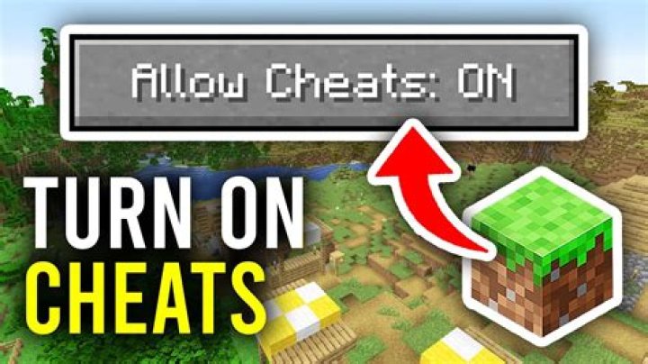 How to turn cheats on in minecraft java