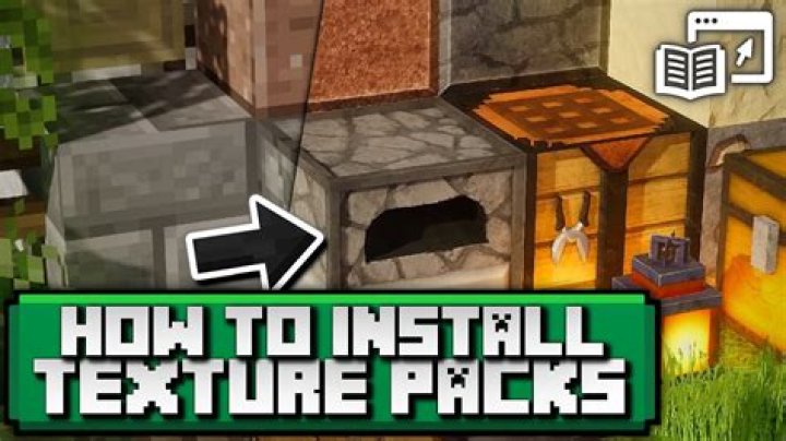 How to use a texture pack in minecraft