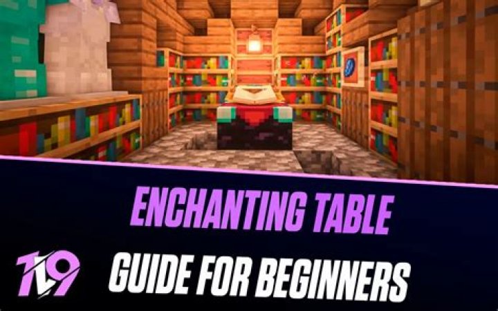 How to use an enchanting table in minecraft