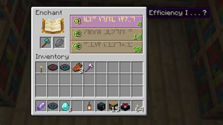 How to use an enchantment table in minecraft