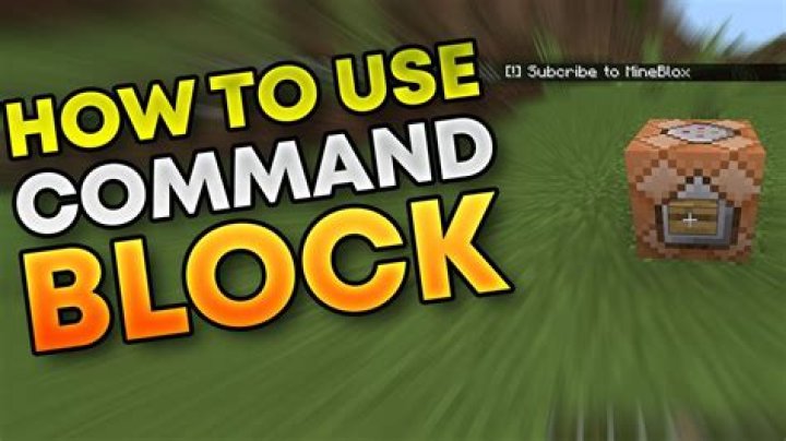 How to use command blocks in minecraft bedrock