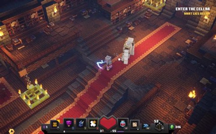 Minecraft dungeons iron golem artifact how to get