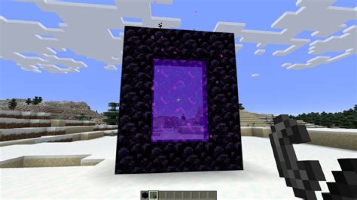 Minecraft pe how to go to the nether