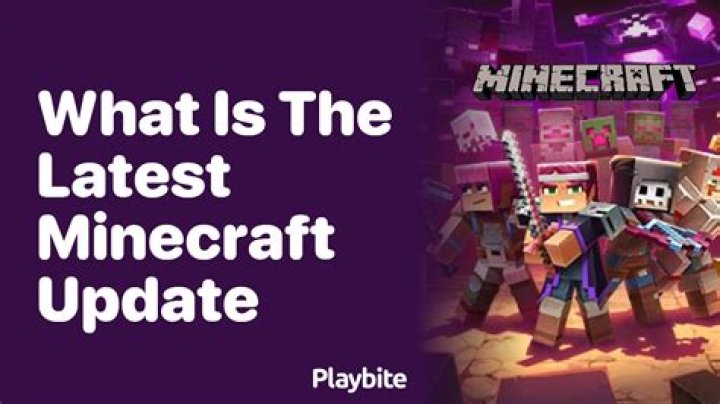 What did the latest minecraft update do xbox