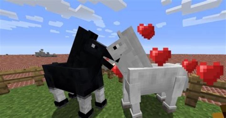 What do horses eat in minecraft to breed