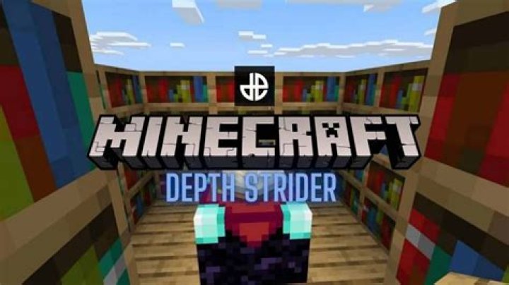 What does depth strider do in minecraft 1.8
