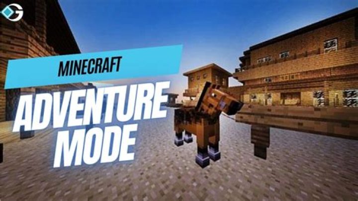 What is the adventure game mode in minecraft