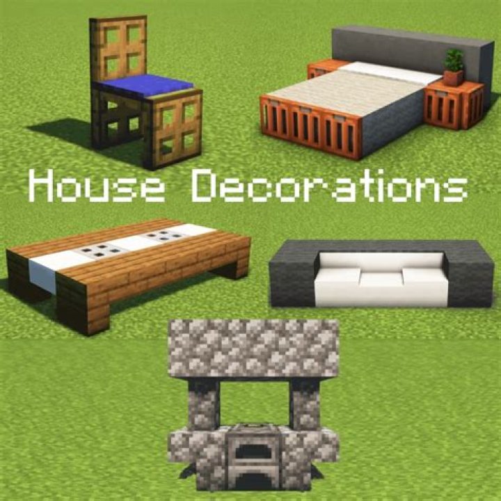 What to put in a minecraft house creative